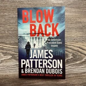 James Patterson & Brendon Dubois Blow Back Paperback Book